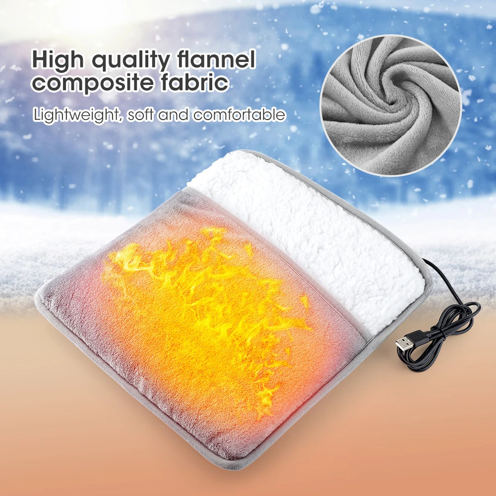 Electric Heated Foot Warmer with 9 Heat Levels and Auto Shut-Off Timer - 29