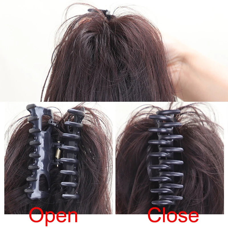 12-Inch Curly Claw Clip Ponytail Extension