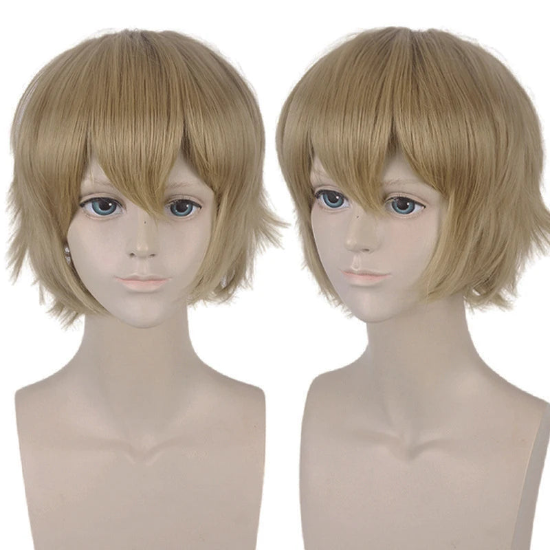 Short Bob Wig with Bangs for Cosplay and Daily Costume Parties - 12