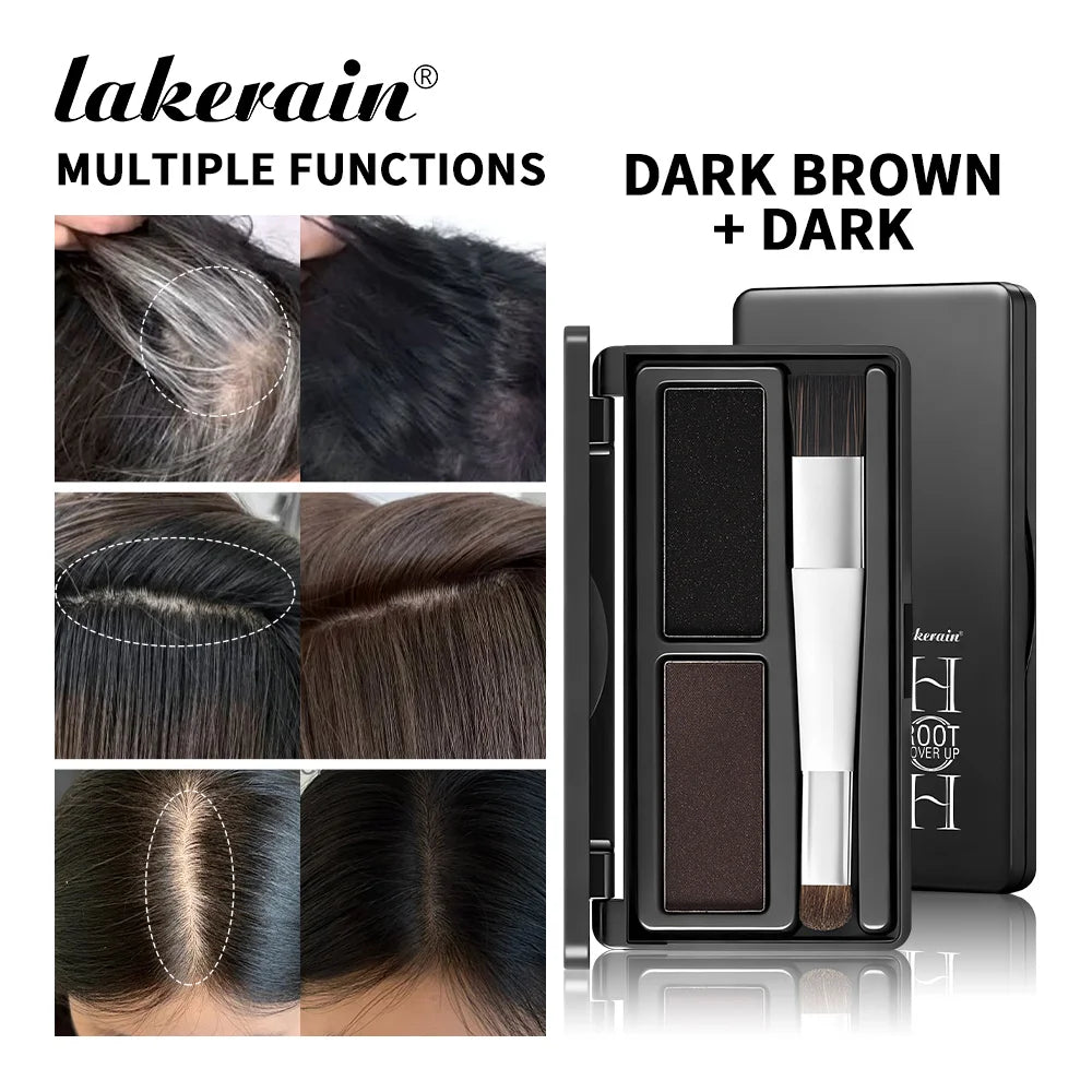 Waterproof Hairline Shadow and Root Cover Up Powder Palette - 1