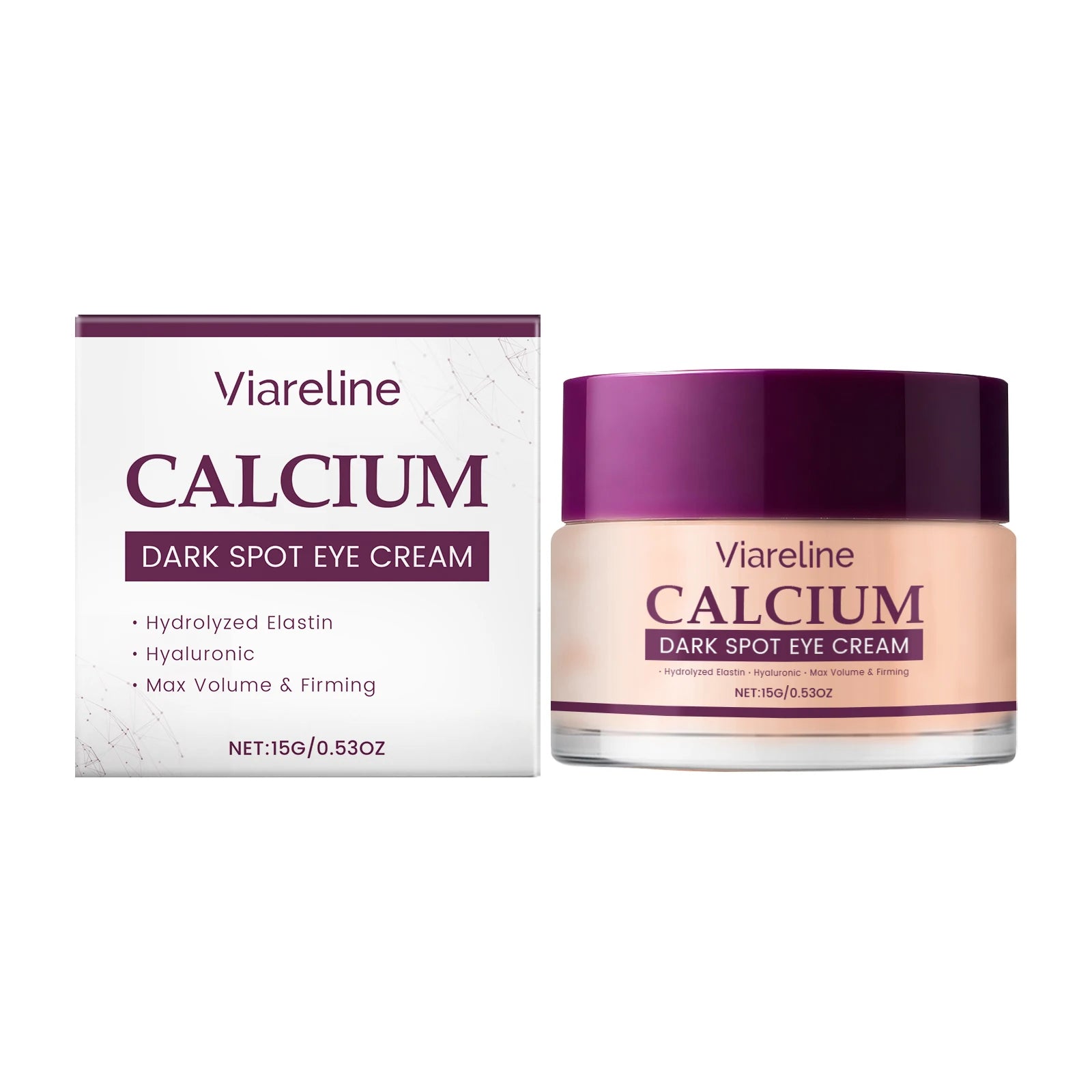 Hydrating Calcium Eye Cream for Dark Circles and Fine Lines - 14