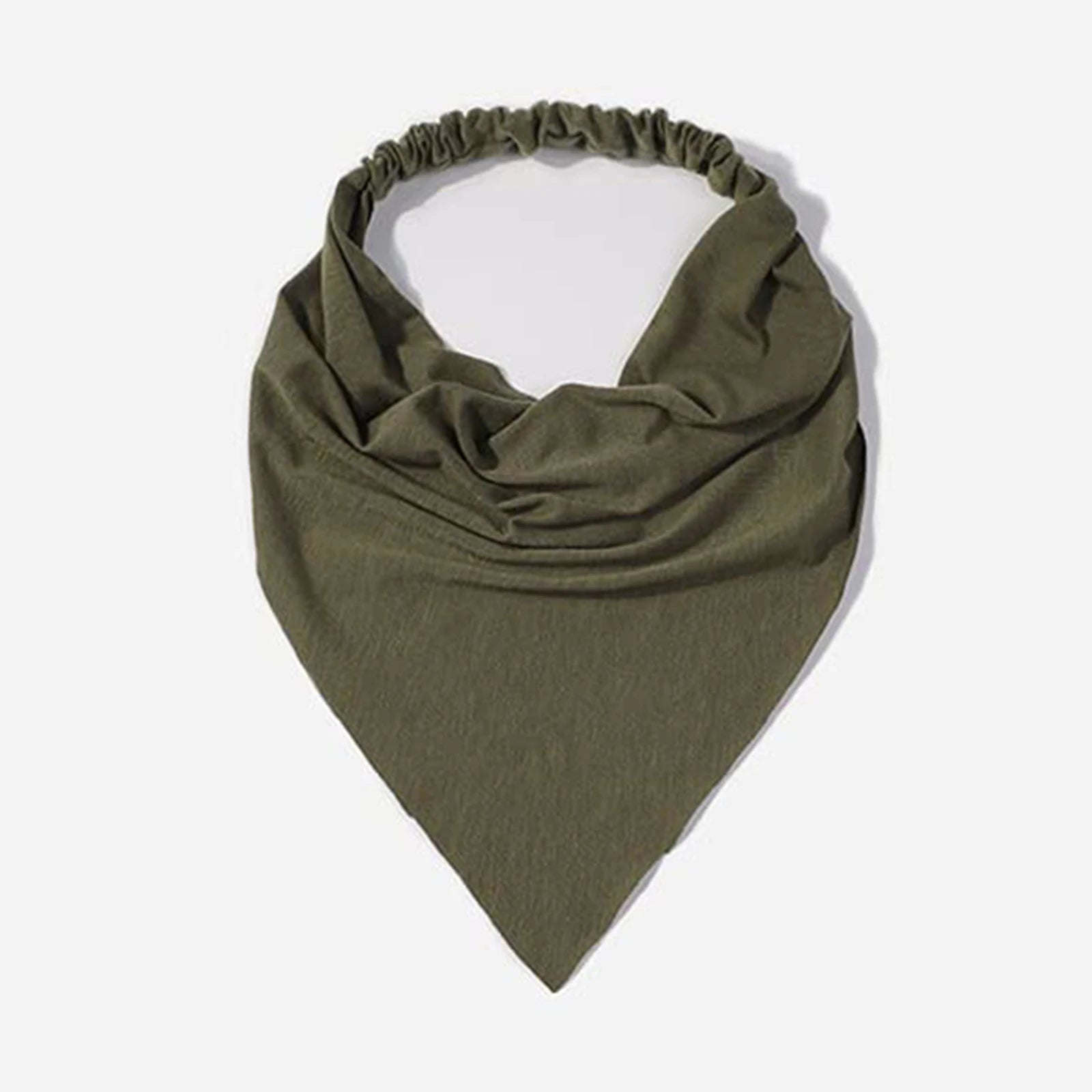 Elastic Boho Triangle Headband Scarf for Comfortable Daily Hair Styling - 11