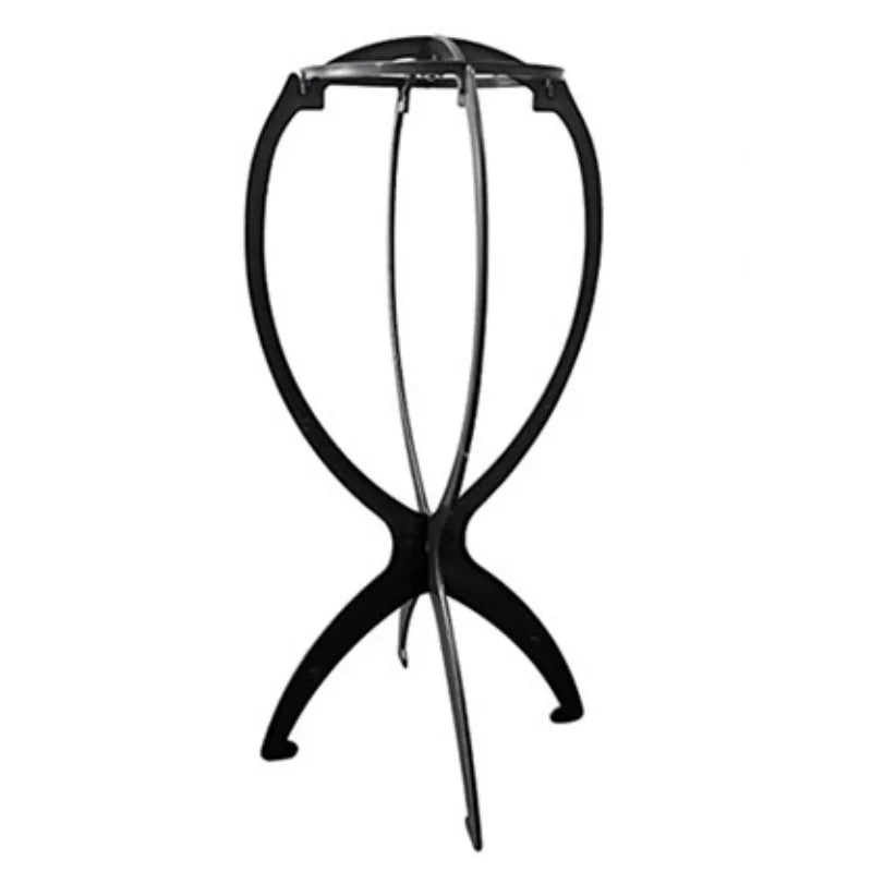 Portable Adjustable Folding Wig Stand for Styling and Display