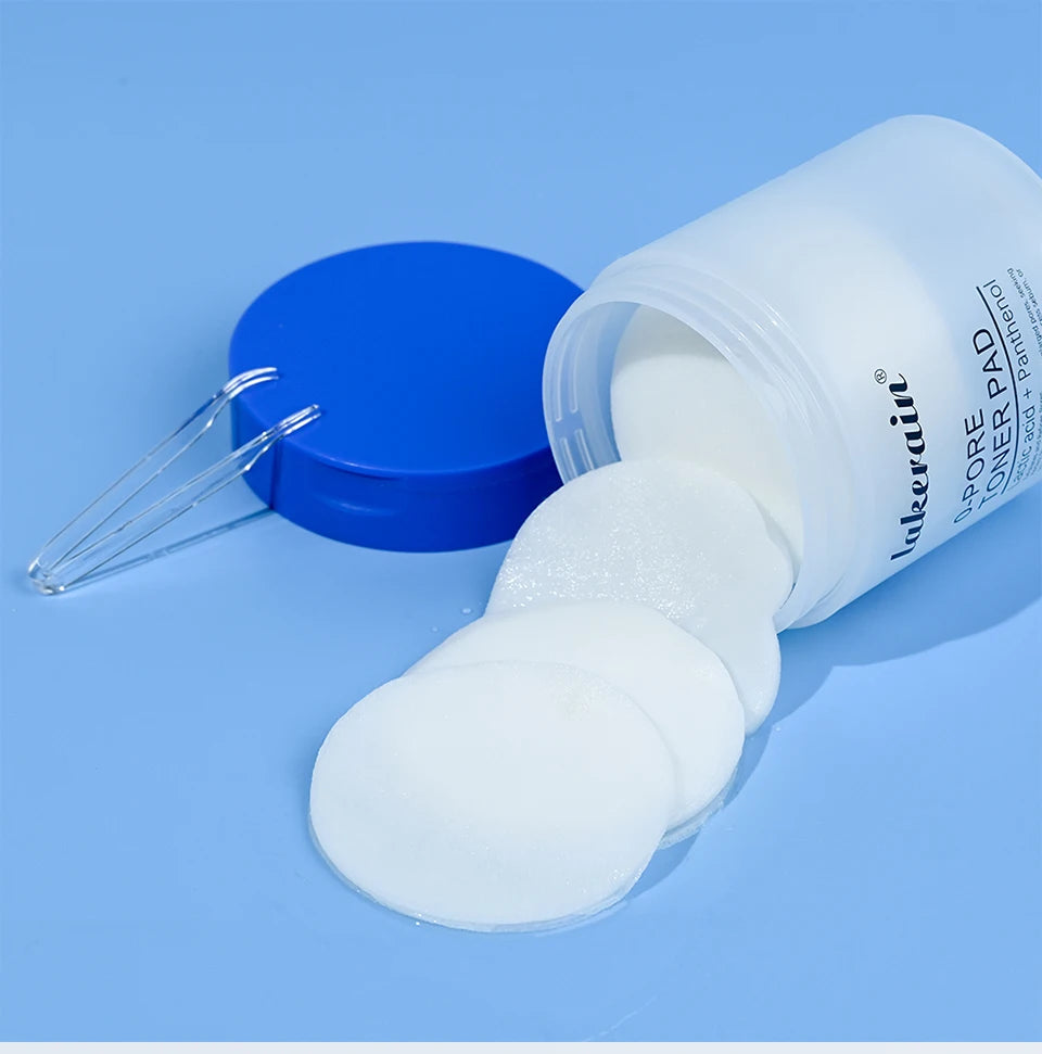 Pore Refining Toner Pad and Peptide Facial Serum Set for Glowing Skin