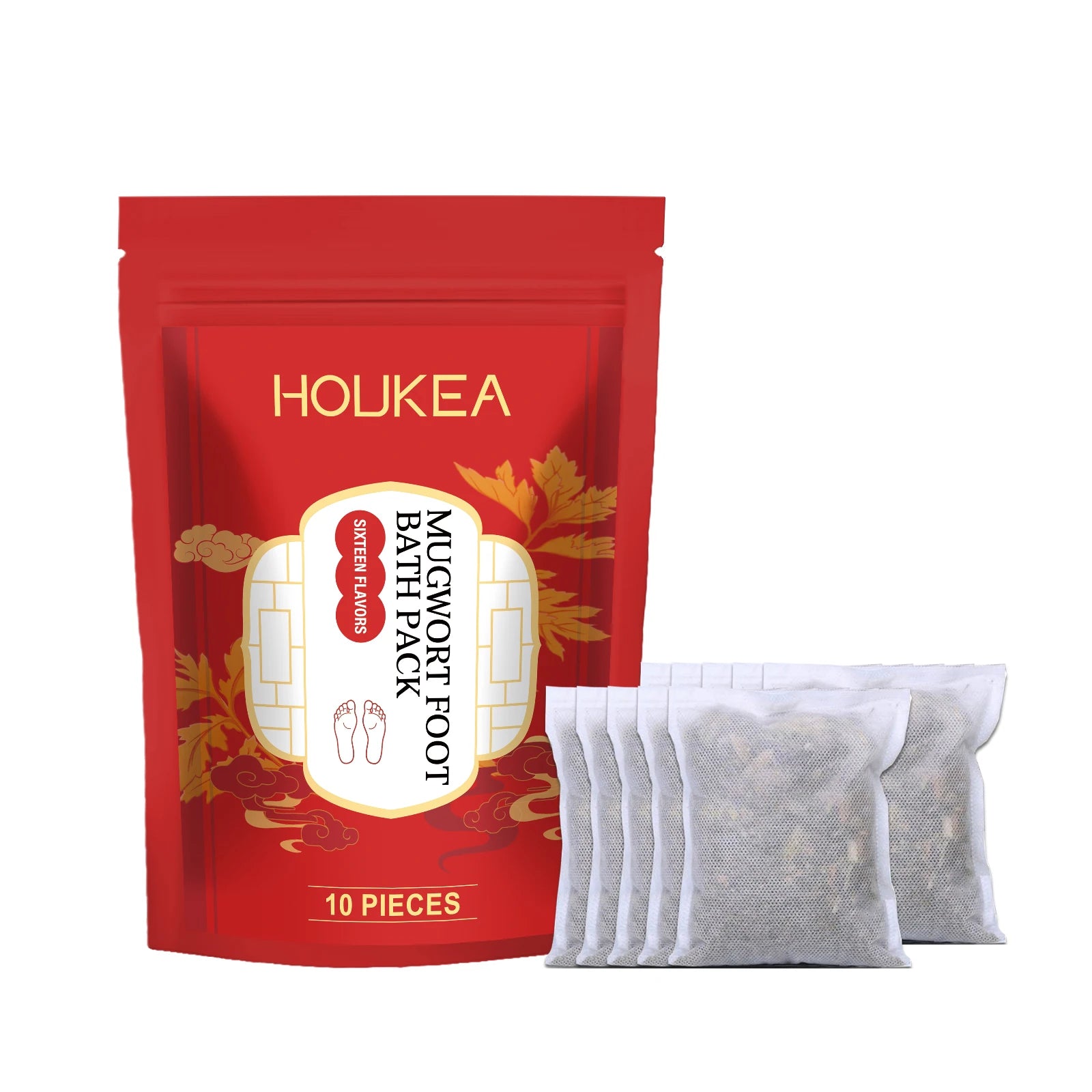 Herbal Mugwort Foot Bath Soak for Relaxation and Sleep Support - 12