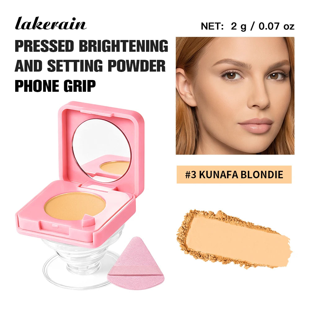 Pressed Matte Setting Powder with Integrated Phone Grip and Mirror - 22