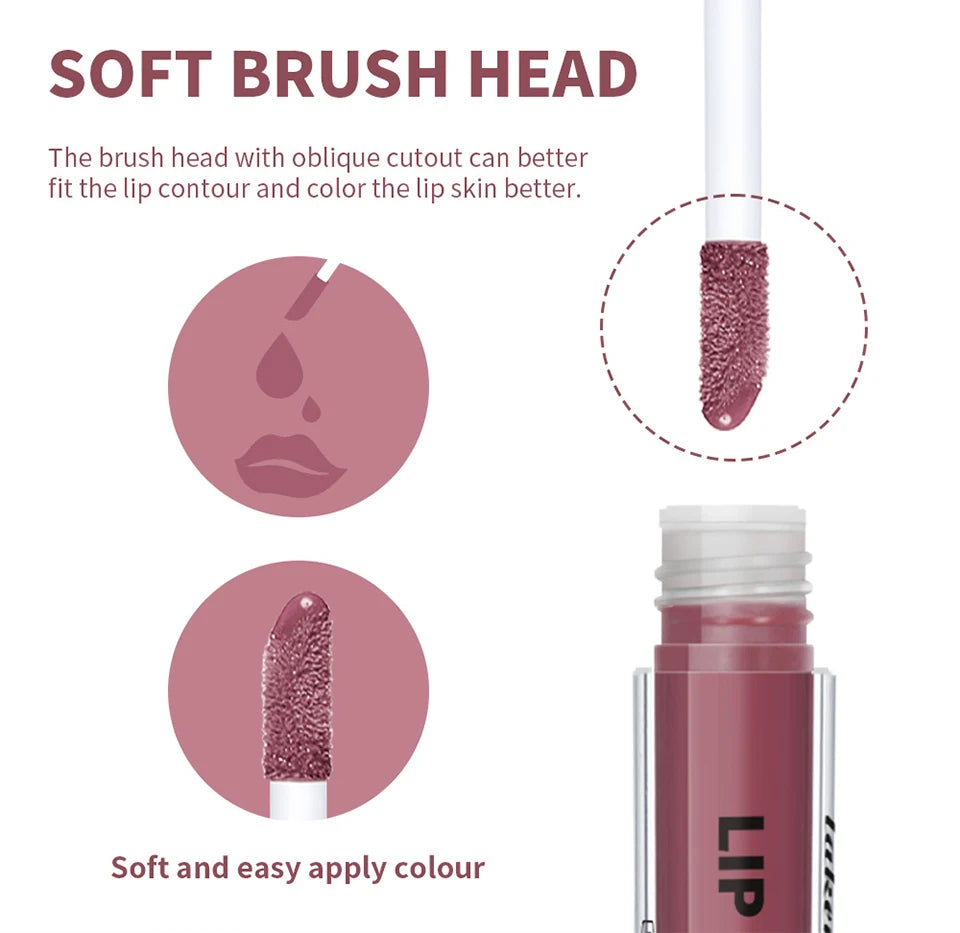Hydrating Mirror-Finish Lip Gloss for Smooth and Plump Lips