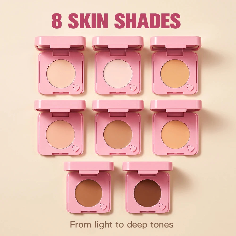 2-in-1 Matte Setting Powder and Portable Phone Grip for Travel Makeup