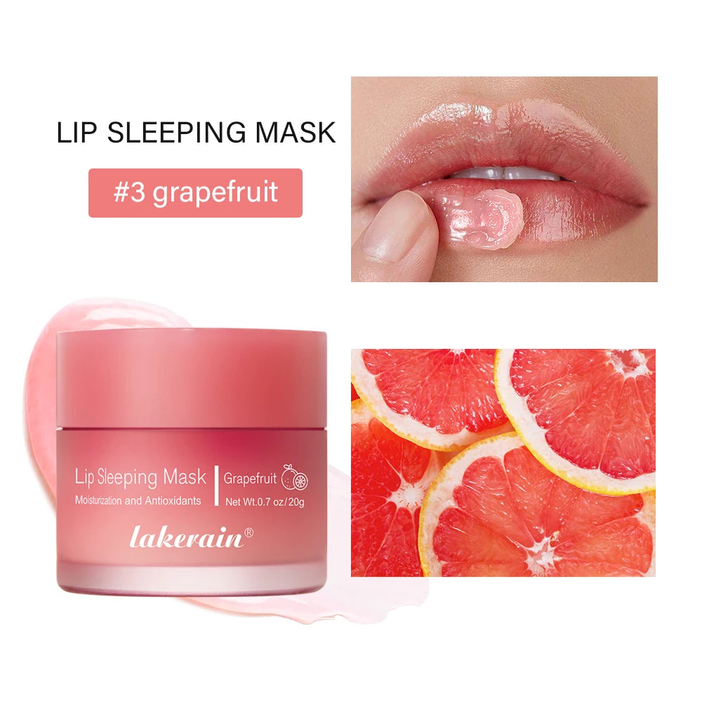Dual-Color Hydrating Lip Sleeping Mask for Dry and Cracked Lips