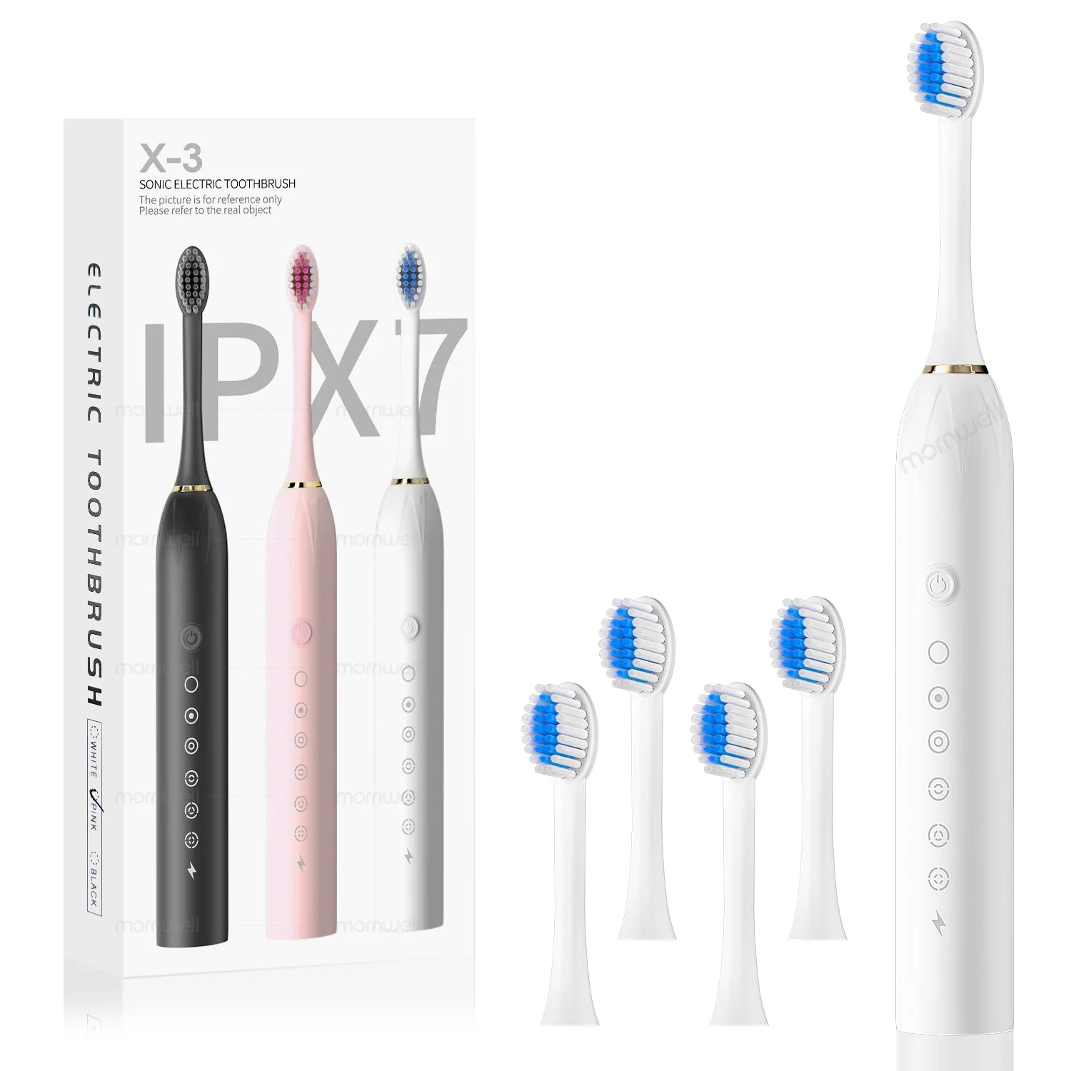 Rechargeable Sonic Electric Toothbrush for Deep Cleaning and Whitening - 1