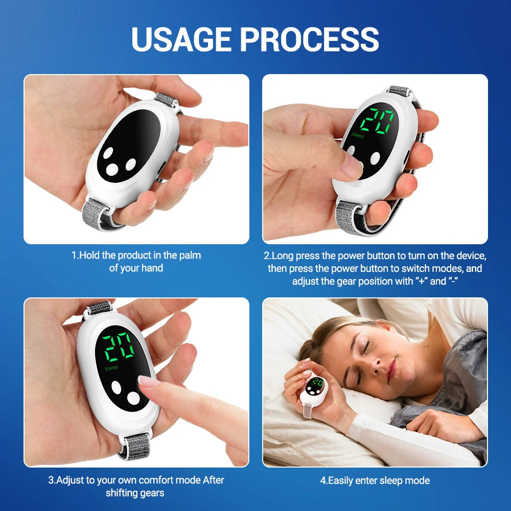 Microcurrent Handheld Sleep Aid Device for Insomnia and Anxiety Relief - 8