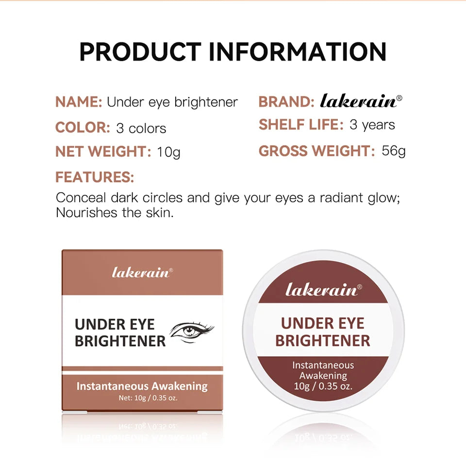Hydrating Under Eye Brightener Concealer for Radiant Dark Circle Correction - 28