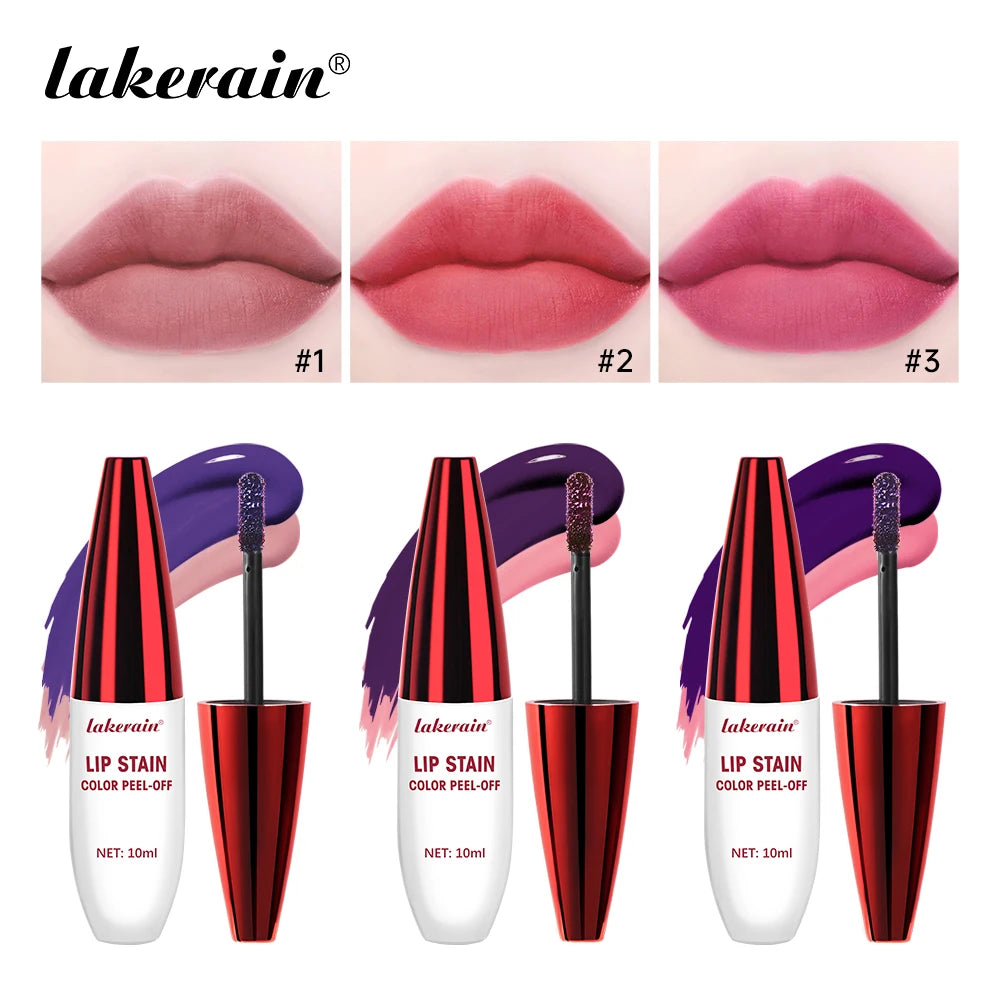 Long-Lasting Waterproof Peel-Off Lip Stain Tint for All-Day Wear - 1