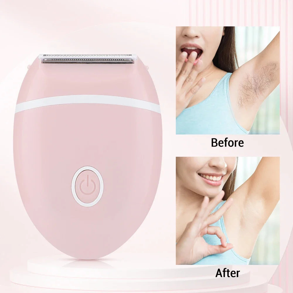 Portable Electric Shaver for Women Full Body Hair Removal