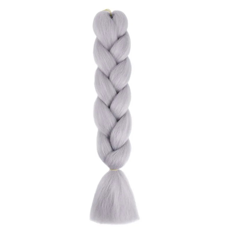 24-Inch Jumbo Braiding Hair Extensions for Long Protective Styles