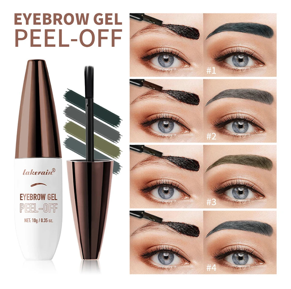 Waterproof Peel-Off Eyebrow Tint Gel for Long-Lasting Natural Brows - 13