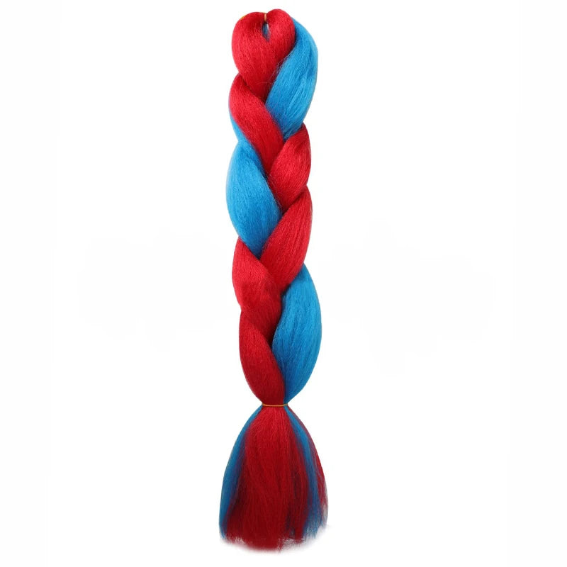 24-Inch Ombre Jumbo Braiding Hair Extensions