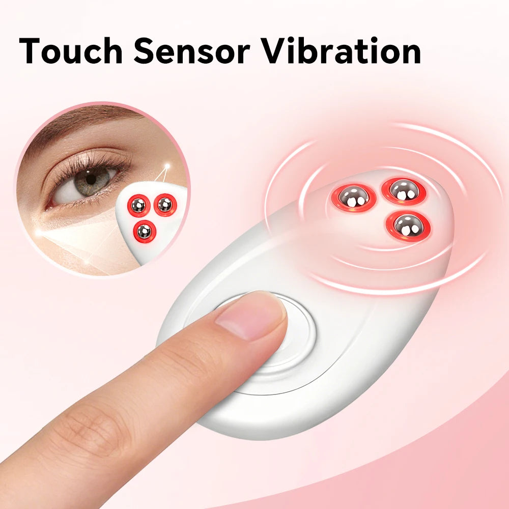 Intelligent Vibration Eye Massager for Depuffing and Skin Lifting
