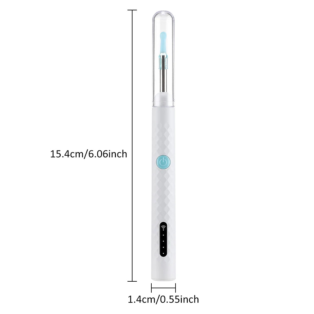 Smart Visual Ear Wax Removal Tool with HD Camera and Tweezers
