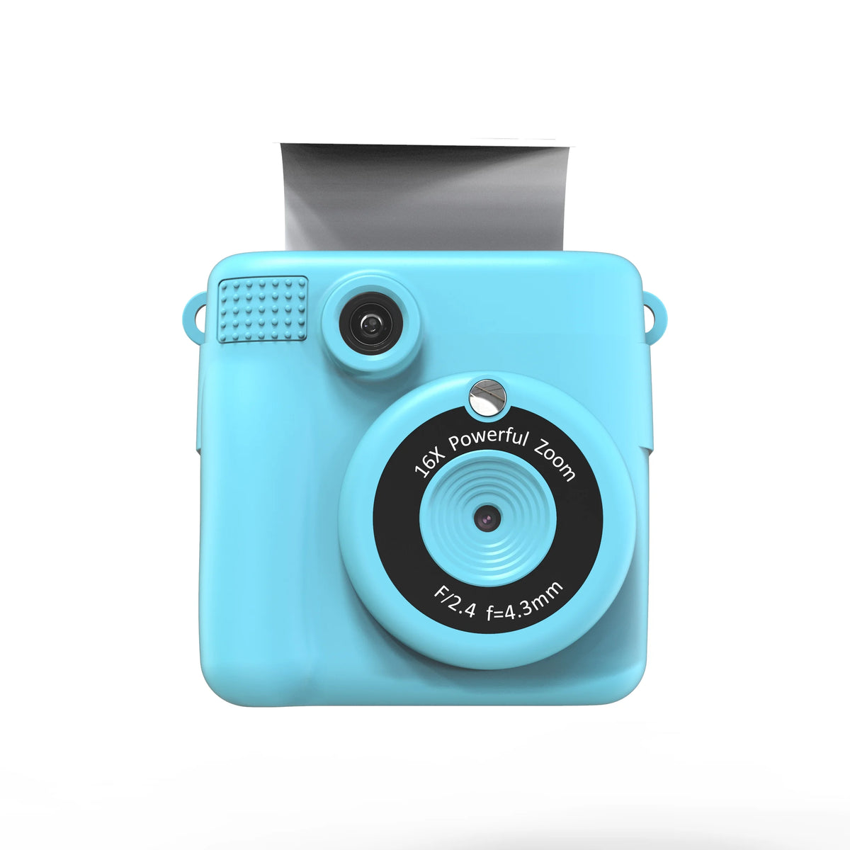 Instant Print Camera for Kids with Video Recording and Digital Zoom