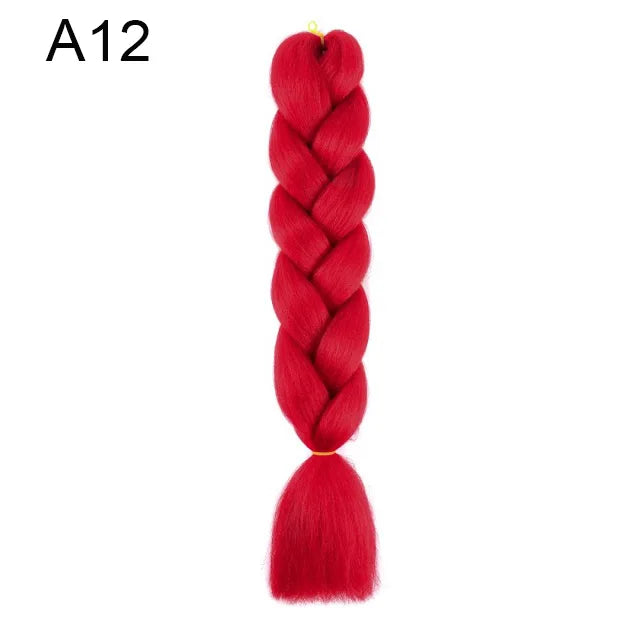 24-Inch Ombre Jumbo Braiding Hair Extensions
