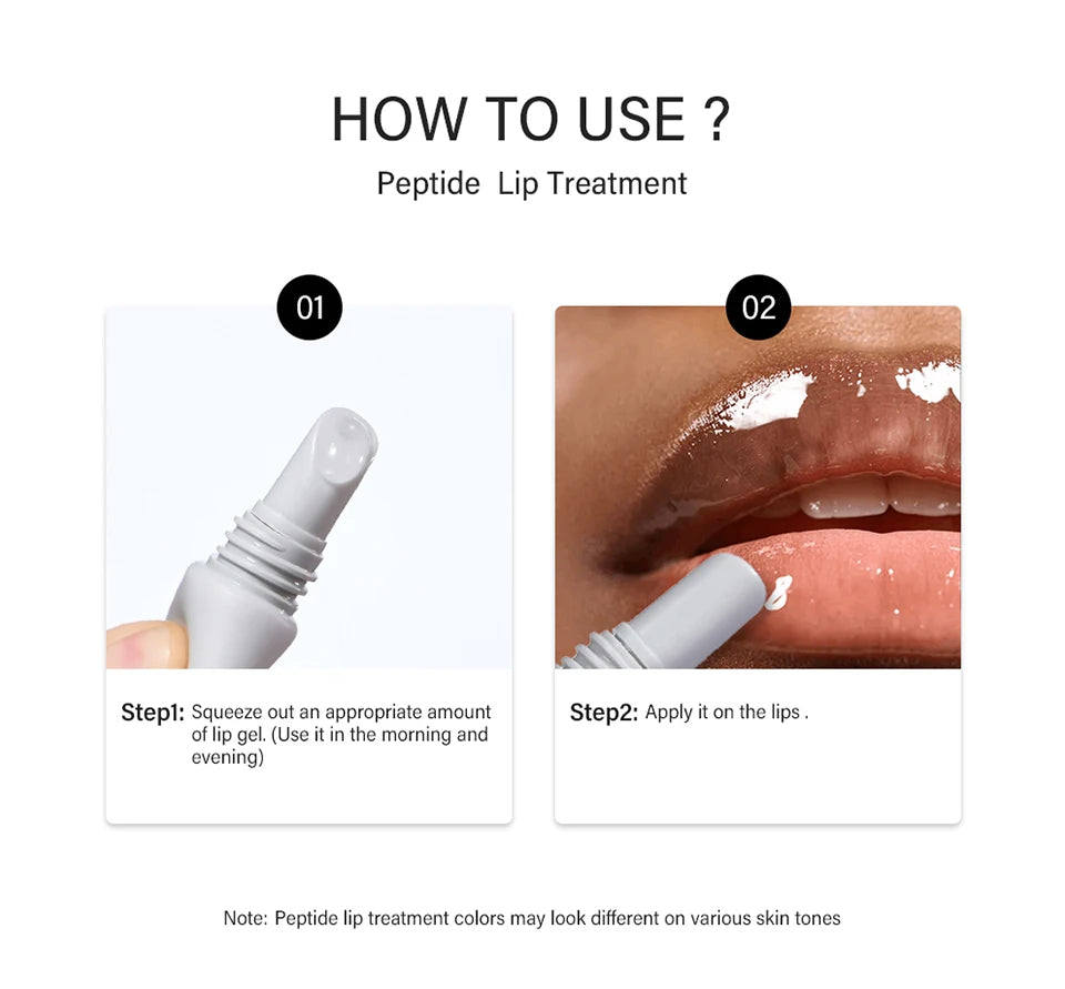 Peptide Moisturizing Lip Treatment Gel for Soft and Nourished Lips - 14