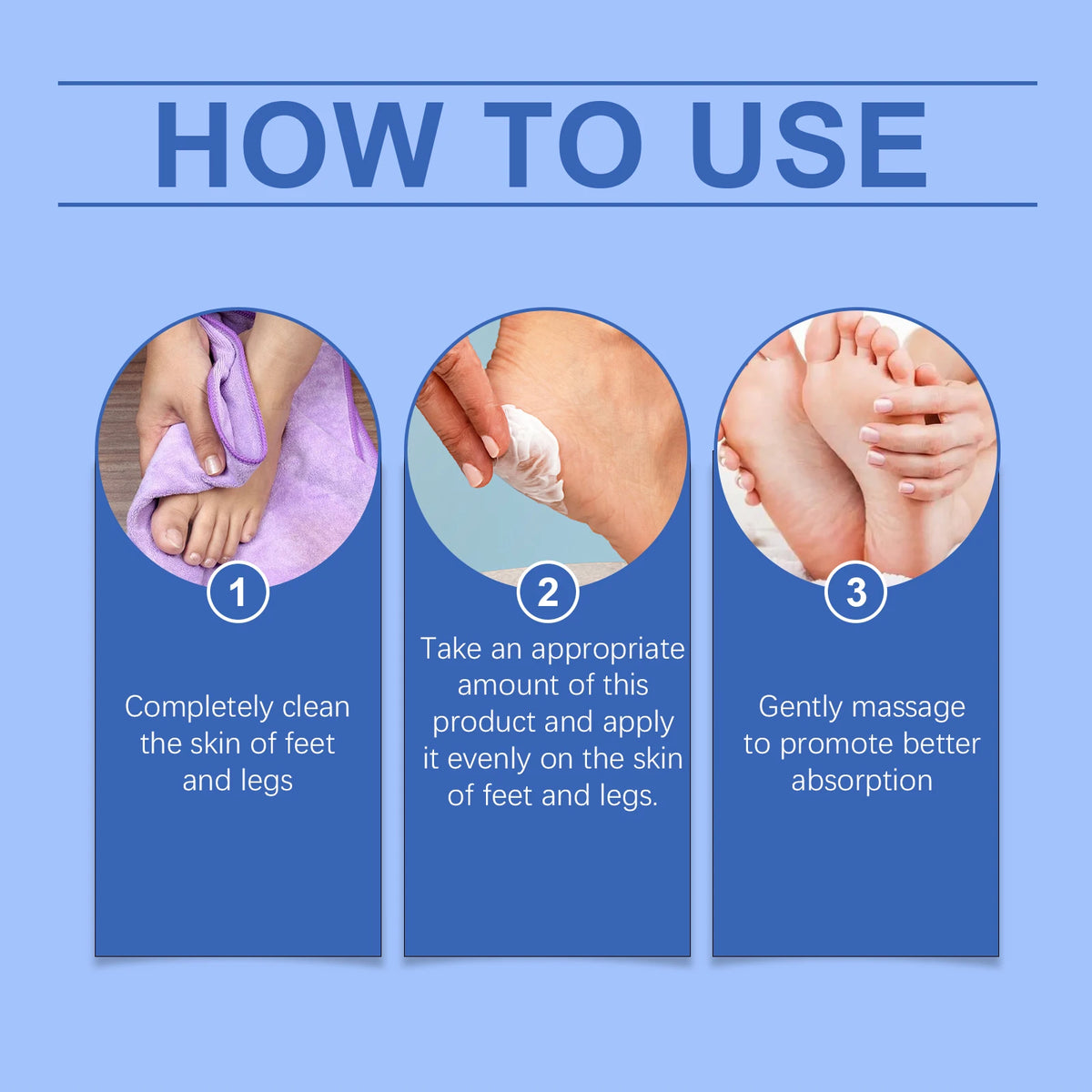 60% Urea Moisturizing Cream for Cracked Heels and Dry Rough Skin