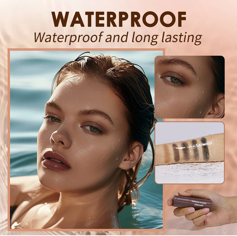 Waterproof Hairline Shadow Powder for Thicker Hair and Eyebrows - 10