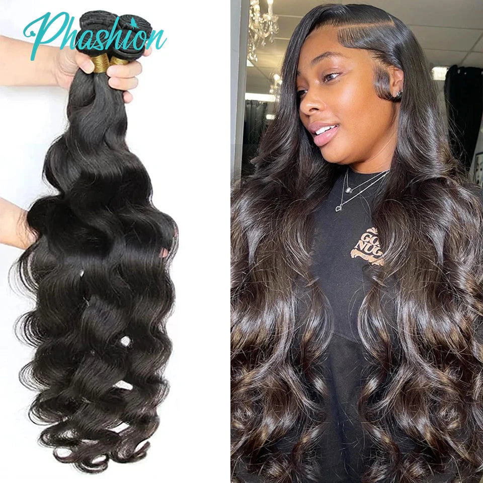 Long Human Hair Body Wave Extensions
