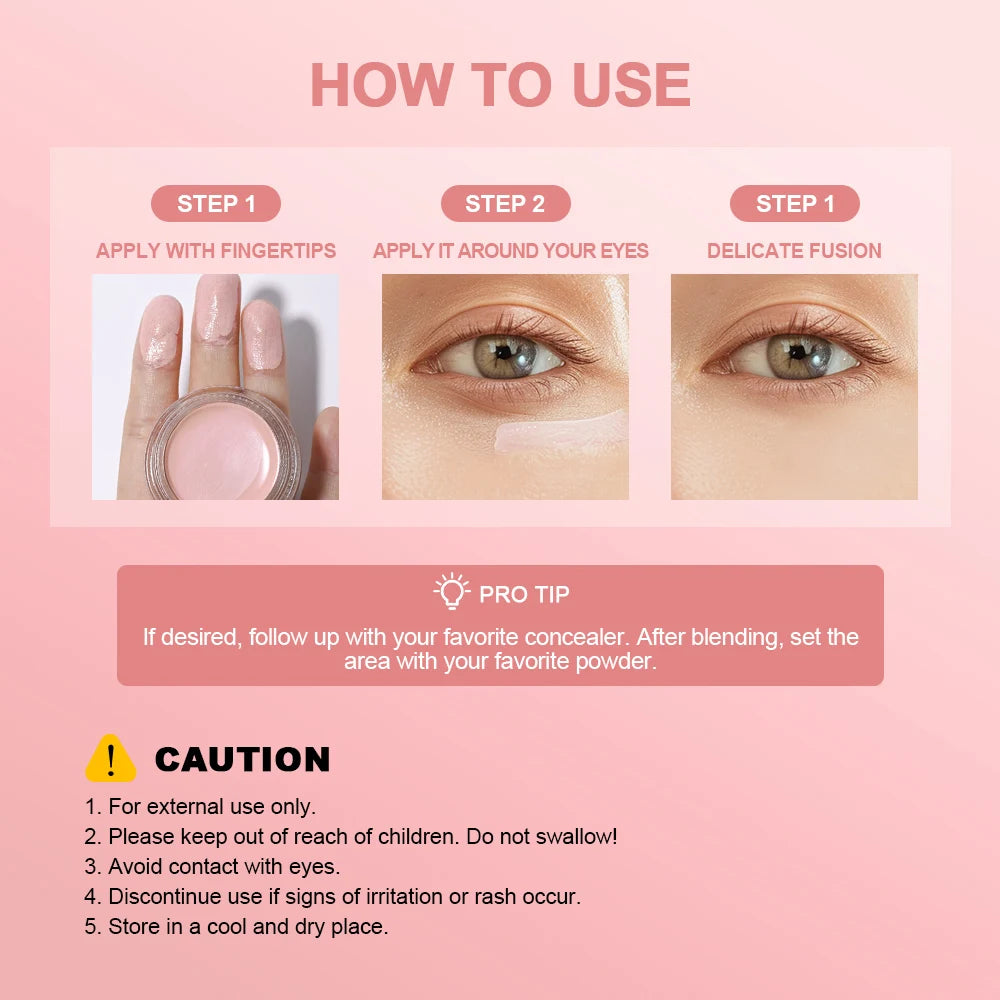 Hydrating Under Eye Brightener Cream for Dark Circles and Tired Eyes - 6