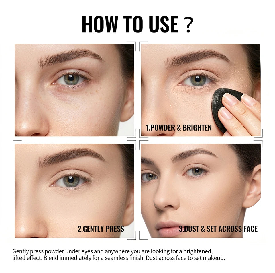 Oil Control Matte Pressed Powder for Flawless Long Lasting Face Makeup - 14