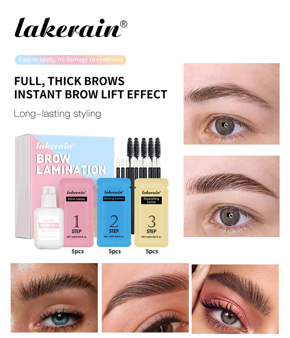 Professional Brow Lamination Kit for Fuller and Thicker Eyebrows - 7