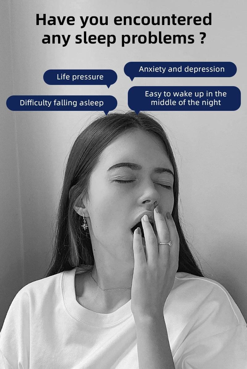 Microcurrent Handheld Sleep Aid Device for Stress and Anxiety Relief