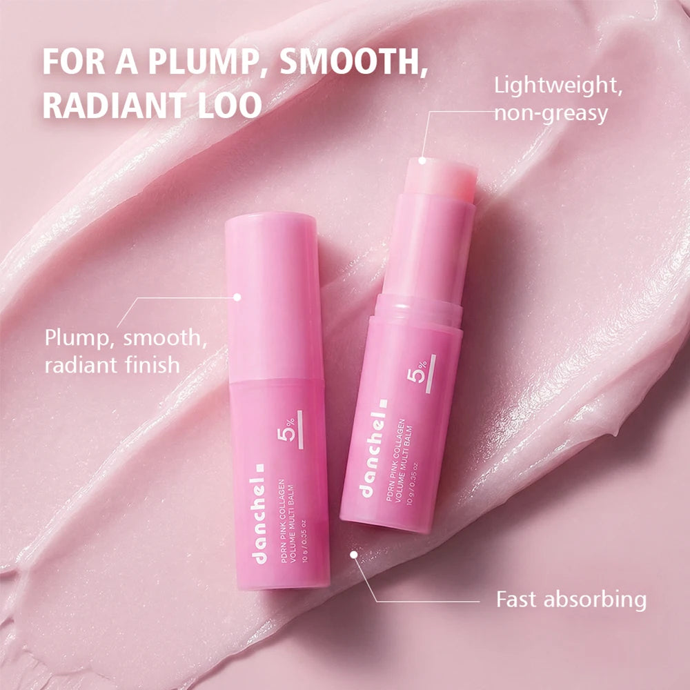 Salmon PDRN Peptide Serum and Collagen Volume Balm Set for Radiant Skin