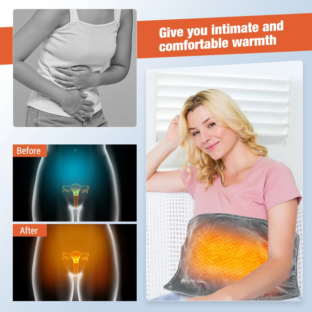 USB Heated Graphene Hand Warmer and Desk Heating Pad for Winter Comfort - 13