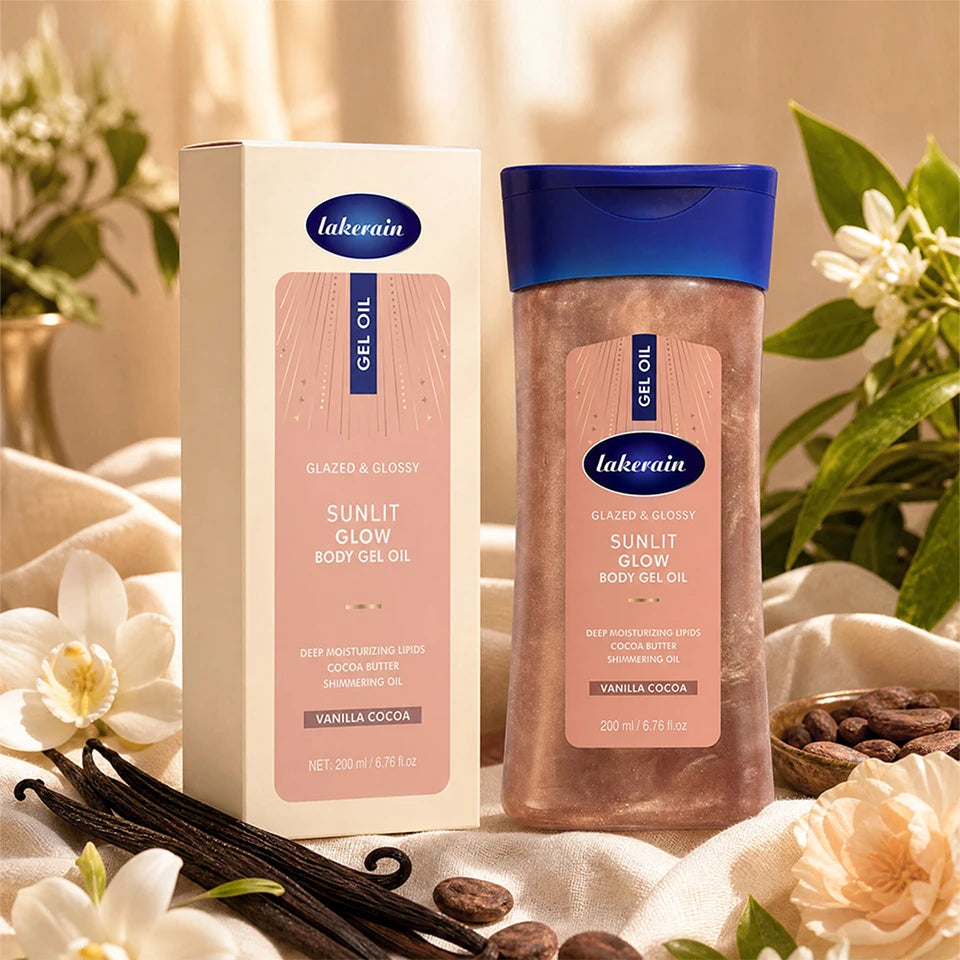 Sunlit Glow Body Shimmer Oil for Radiant Hydrated Skin