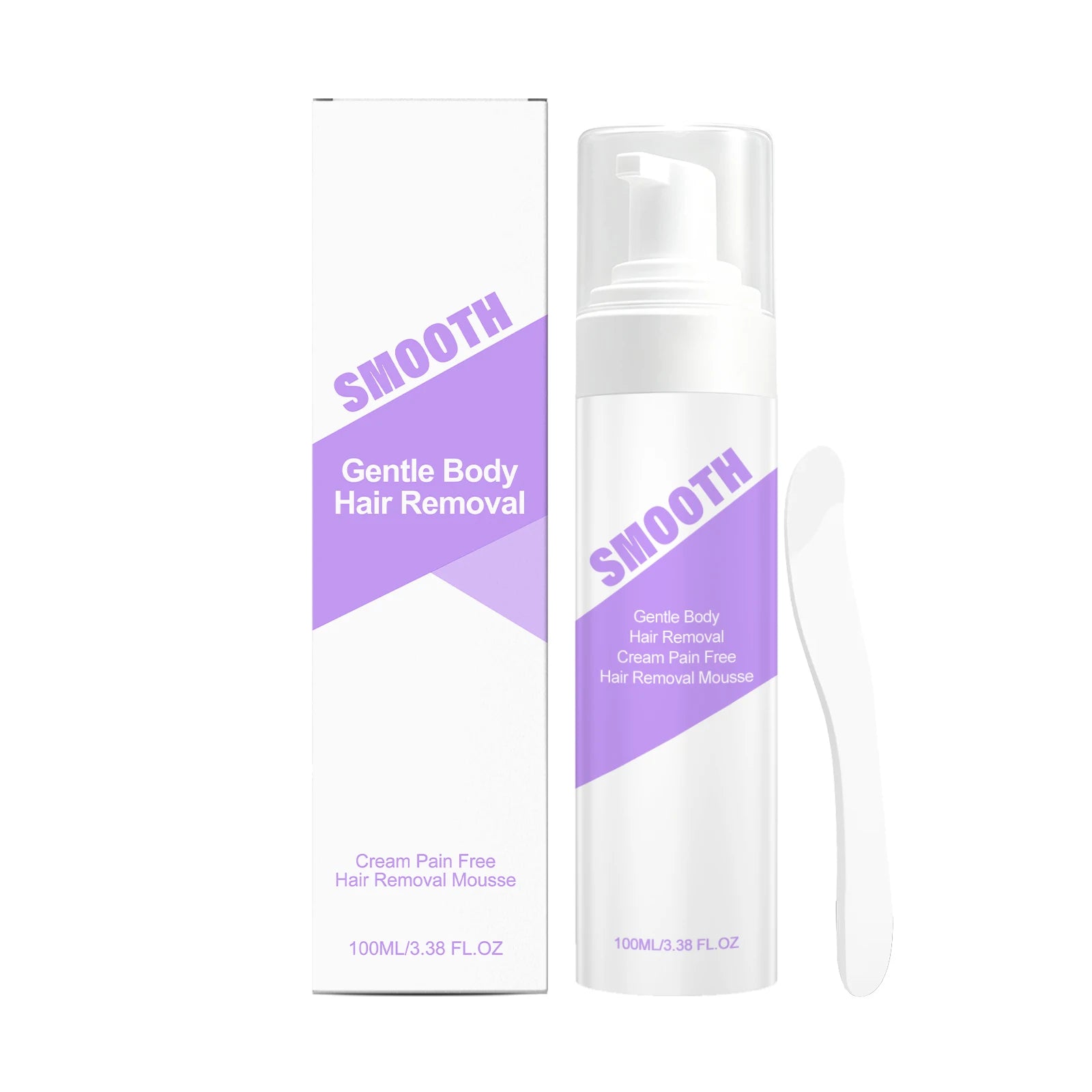 Painless Hair Removal Mousse Foam for Smooth Skin on Arms Legs and Body - 15
