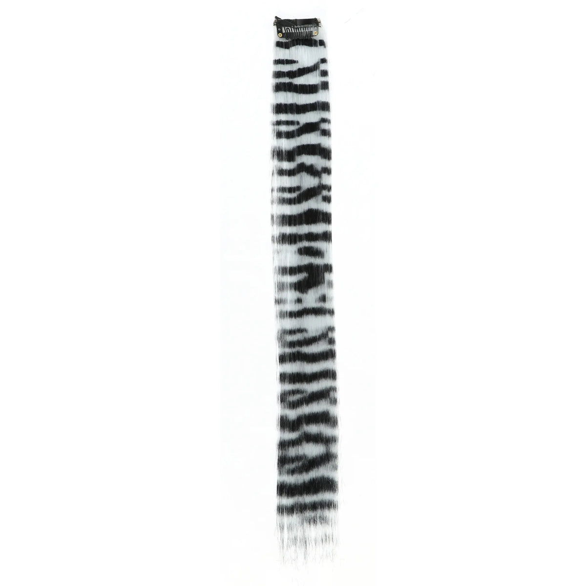 Colorful Leopard Print Clip-In Hair Extensions for Parties and Daily Use