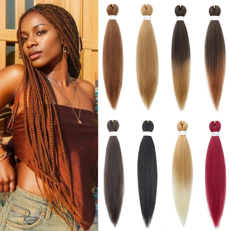 20-Inch Pre-Stretched Braiding Hair Extensions