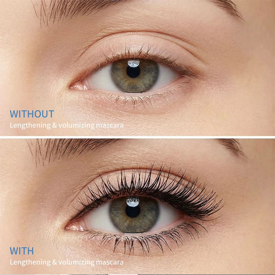 Water-Resistant Lengthening and Volumizing Mascara for Full Natural Lashes - 11