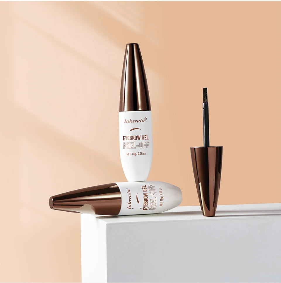 Waterproof Peel-Off Eyebrow Tint Gel for Long-Lasting Natural Brows - 19