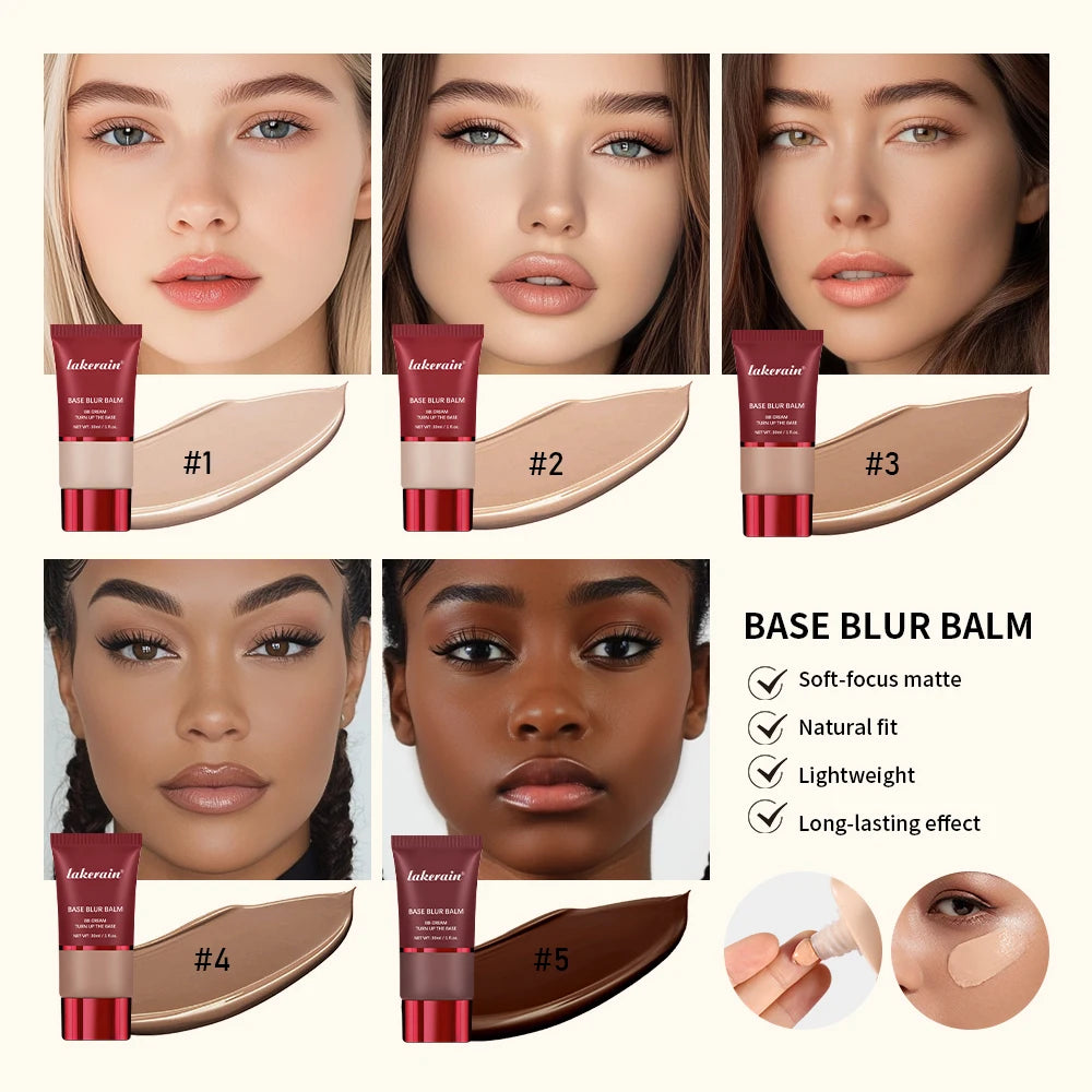 Long-Lasting Matte Liquid Foundation for Flawless Poreless Skin - 3