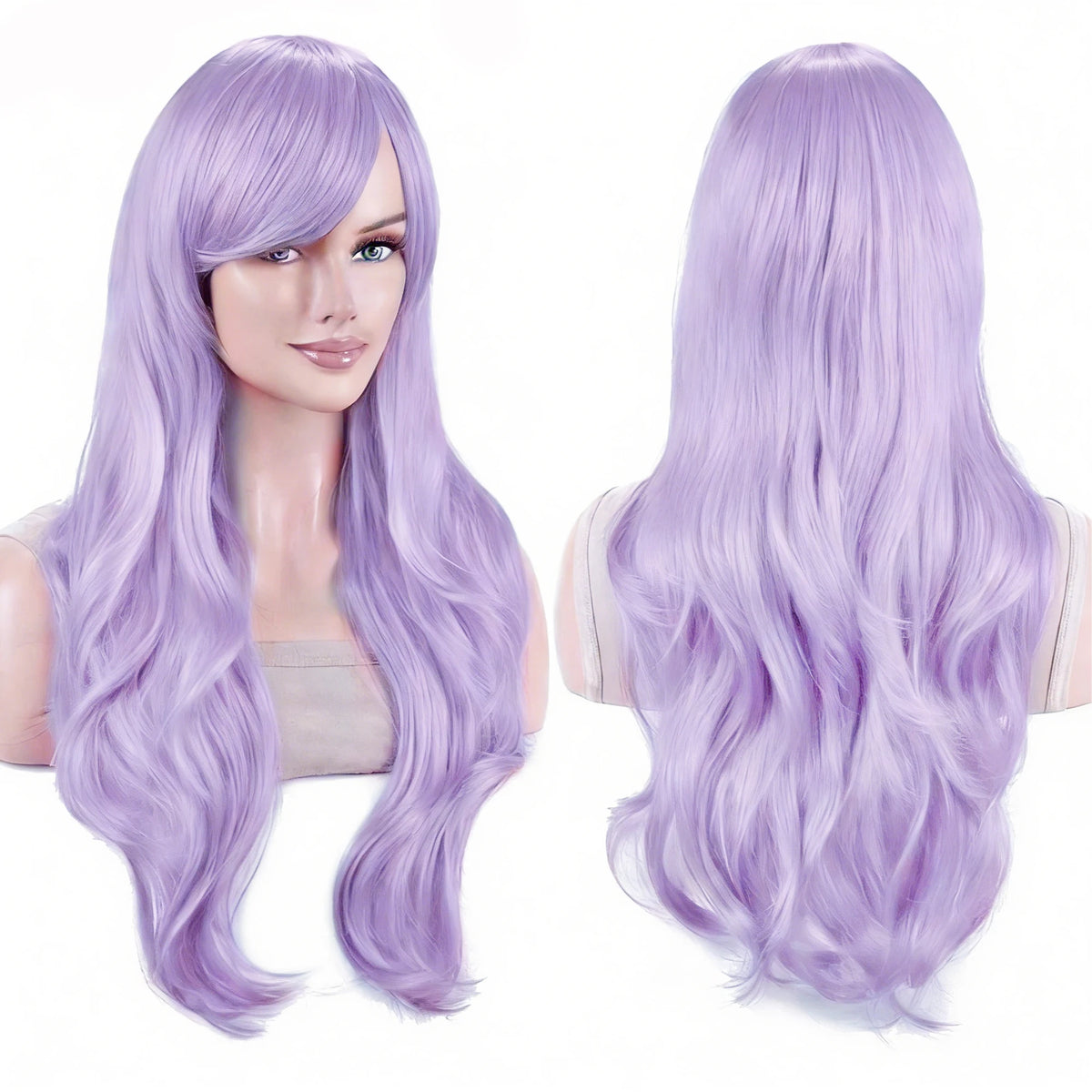 Long Wavy Teal Green Cosplay Wig for Anime Costumes