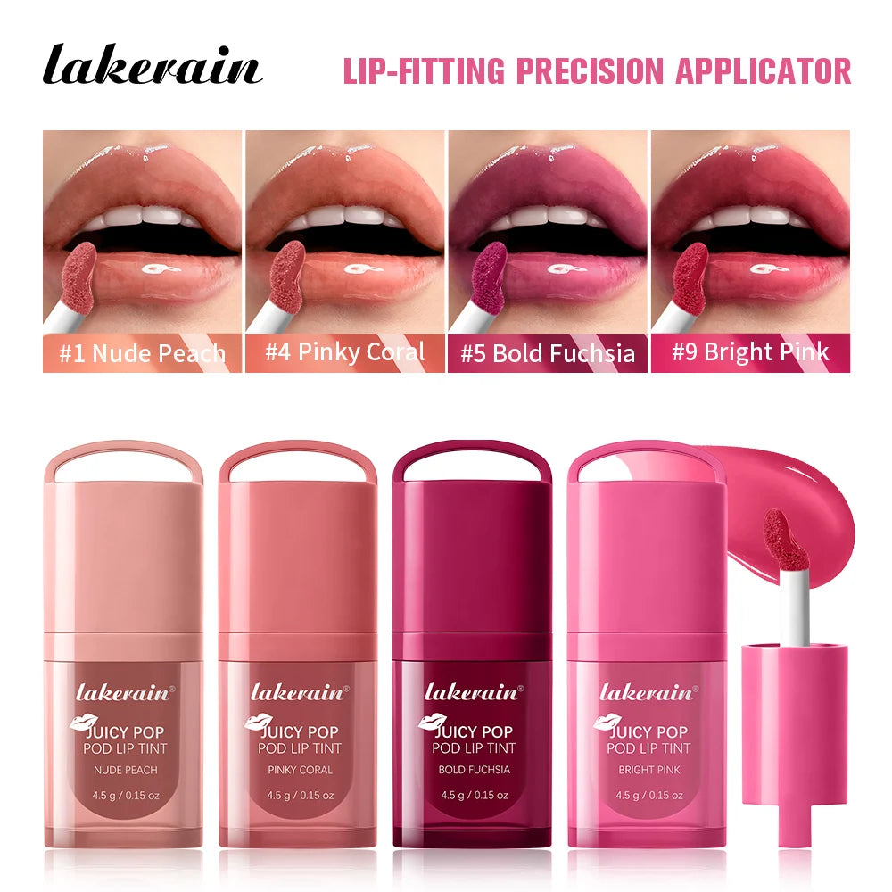 Juicy Pop Pod Lip Tint for Long-Lasting Hydration and High-Shine Finish - 1
