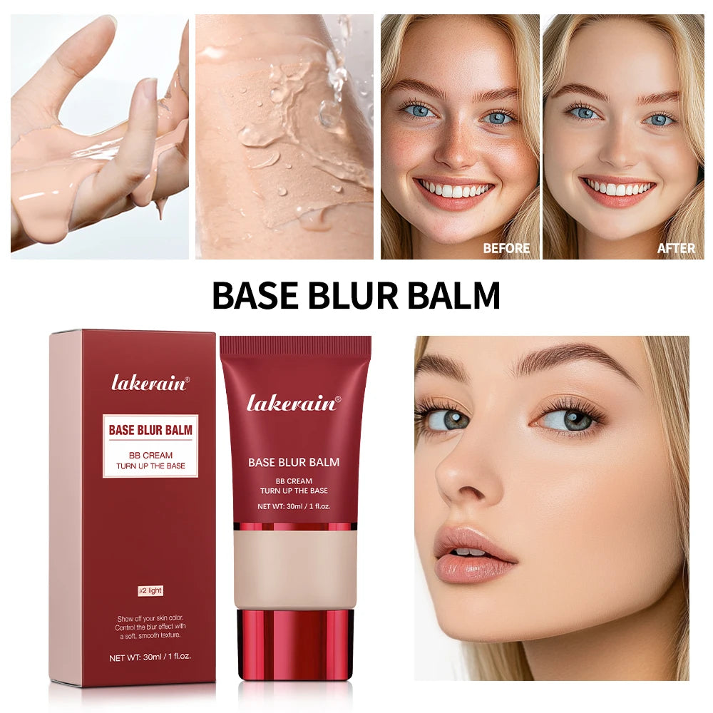 Oil Control Blurring Foundation Cream for Smooth Long-Lasting Matte Finish - 4