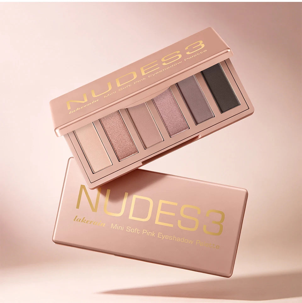 Neutral Matte and Shimmer Eyeshadow Palette for Daily Makeup