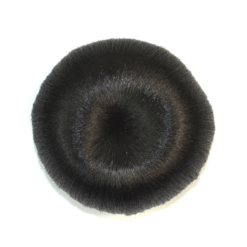 Heat Resistant Braided Donut Chignon Hair Extension for Women - 5