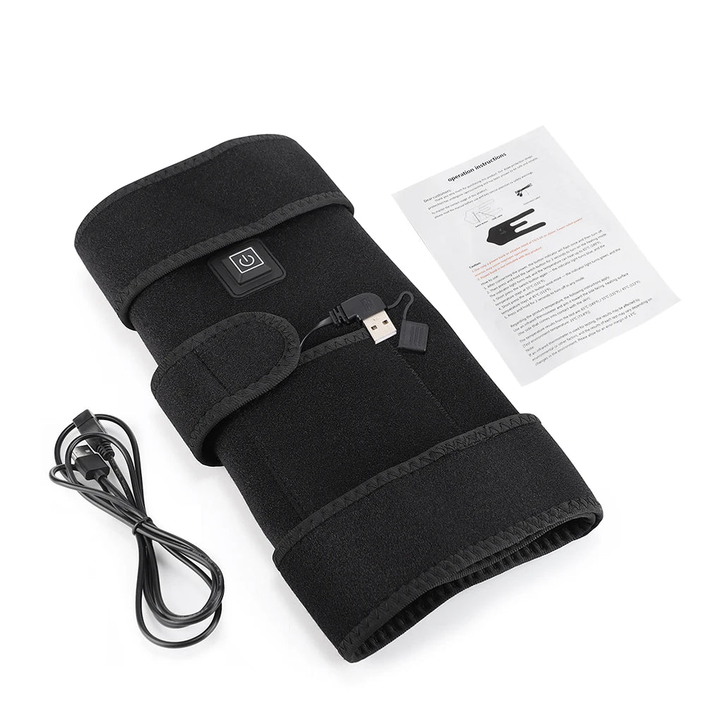 Red Light Therapy Heated Knee Brace for Joint Pain and Muscle Relief - 15