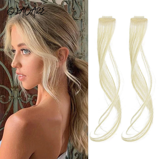 Clip-In Synthetic Side Bangs for Instant Hairstyle Changes