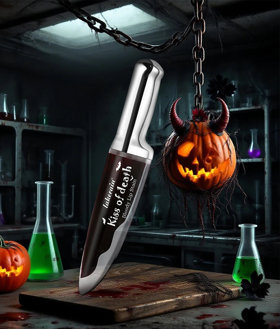 Long-Lasting Waterproof Matte Bloody Lip Stain for Halloween Makeup - 18